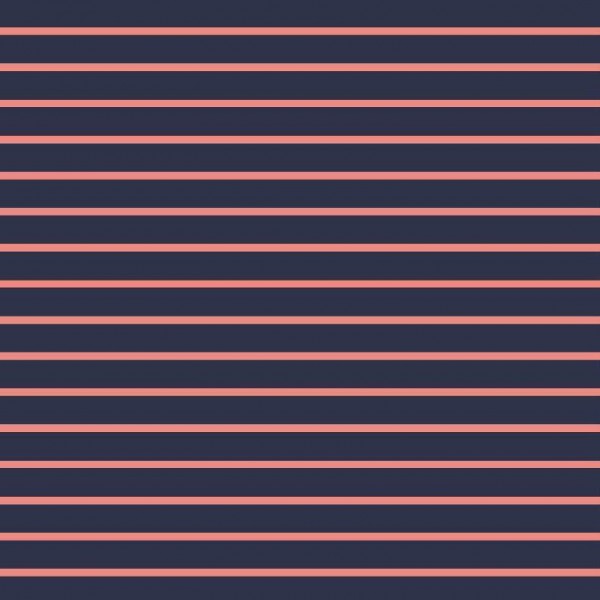 Stripes - blau/pink - Sommersweat -