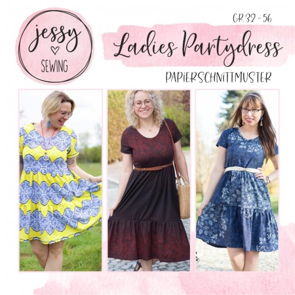 Papierschnittmuster - Jessy Sewing - Ladies Partydress