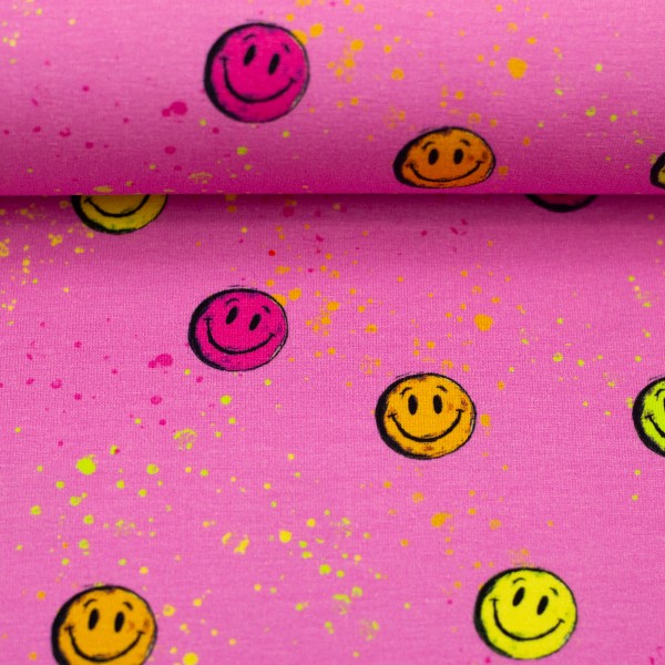 Swafing - Happy - by Christiane Zielinski - pink- BW-Jersey