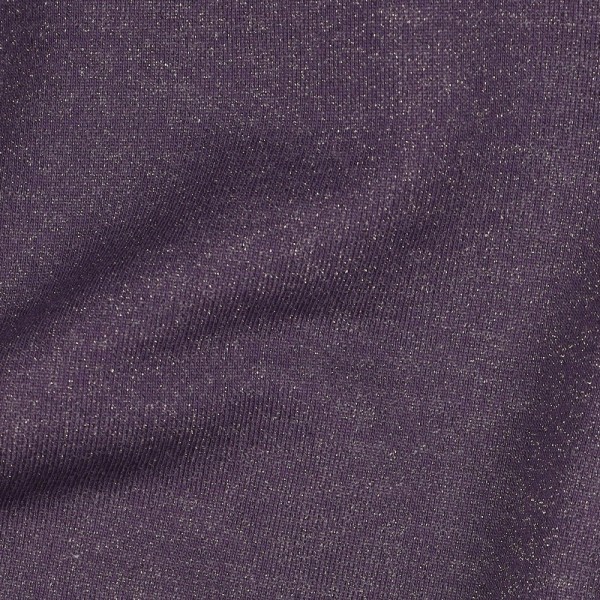 kuschelweicher Glitzer-Wintersweat - lila