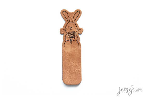 Kunstleder Label - Knick-mich "Bunny"