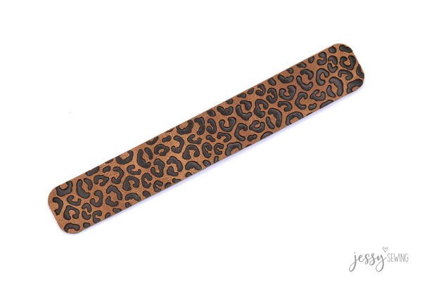 Kunstleder Label - Knick-mich "Leo"