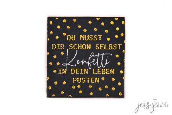 XL-Weblabel - "Konfetti" - Glitzer
