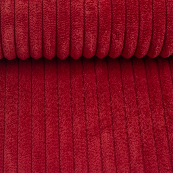 Swafing - Cord-Samt - Wanja - burgundy