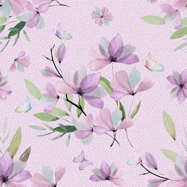 Eigenproduktion - Katie - flieder - Baumwolljersey