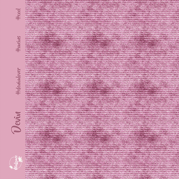 Eigenproduktion - Devin - Nr. - altrosa - Baumwolljersey