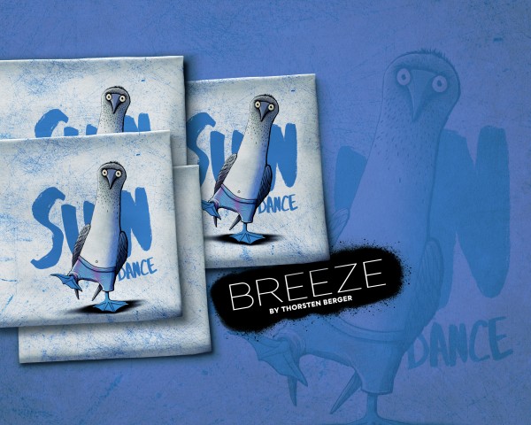 Swafing - Breeze - Sundance - by Thorsten Berger - Panel - royalblau - Baumwolljersey