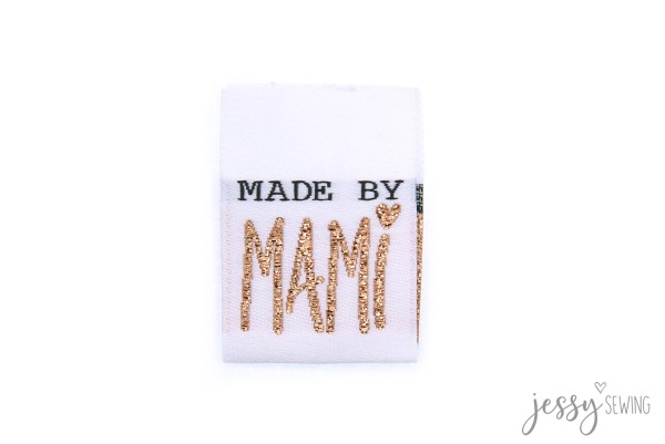 Weblabel - "Made by Mami" - Glitzer