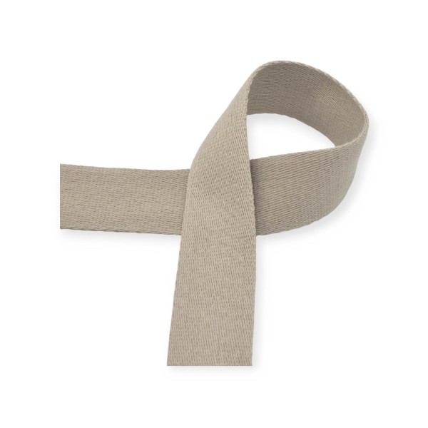 Gurtband - sand - 40mm