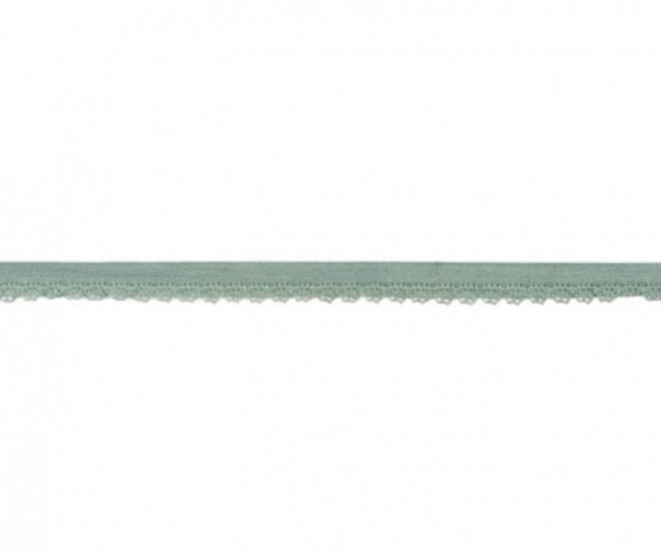 Elastische Spitze - 12mm - altgrün -
