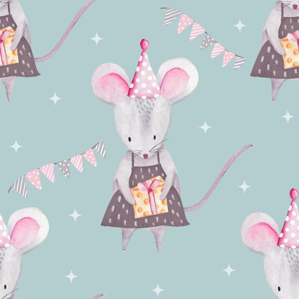 Eigenproduktion - Partymaus - Baumwolljersey