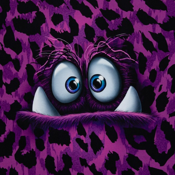 Swafing - Monsta by Thorsten Berger - beere - French Terry