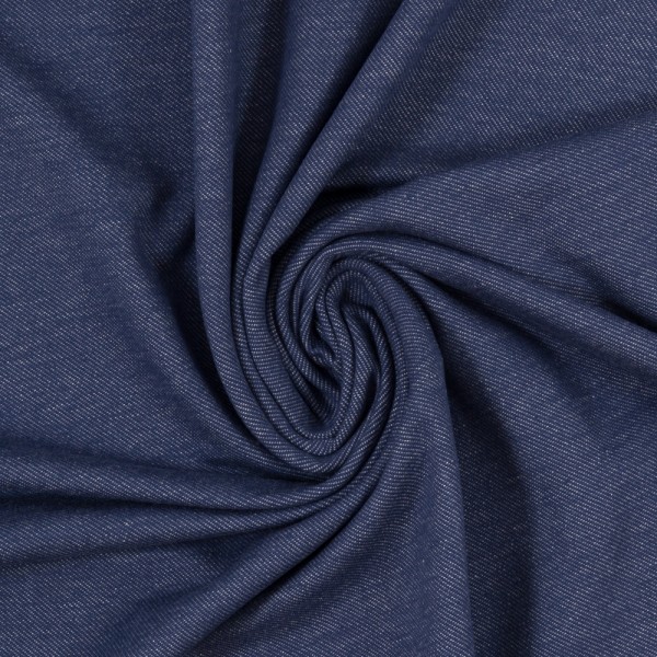 Austin - Jeans-Jersey - mittelblau meliert