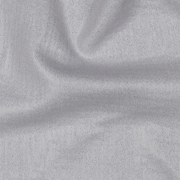 Glitzer-Musselin - Double Gauze - hellgrau/silber
