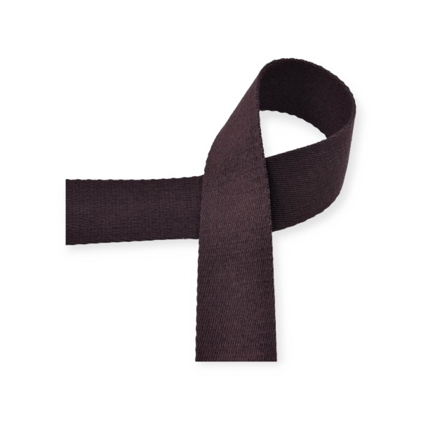 Gurtband - braun - 40mm