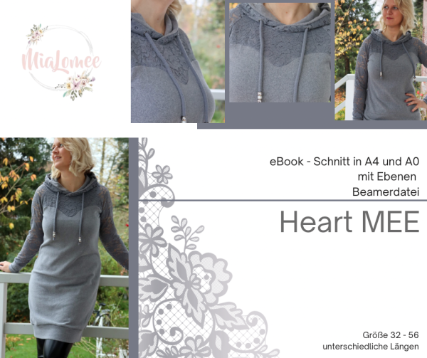 Ebook - Heart MEE - Wickel-Strickjacke
