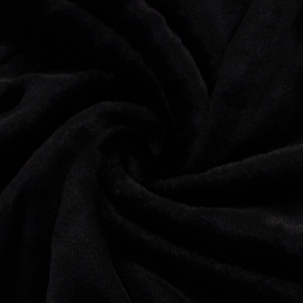 Kunstpelz - Helena - schwarz