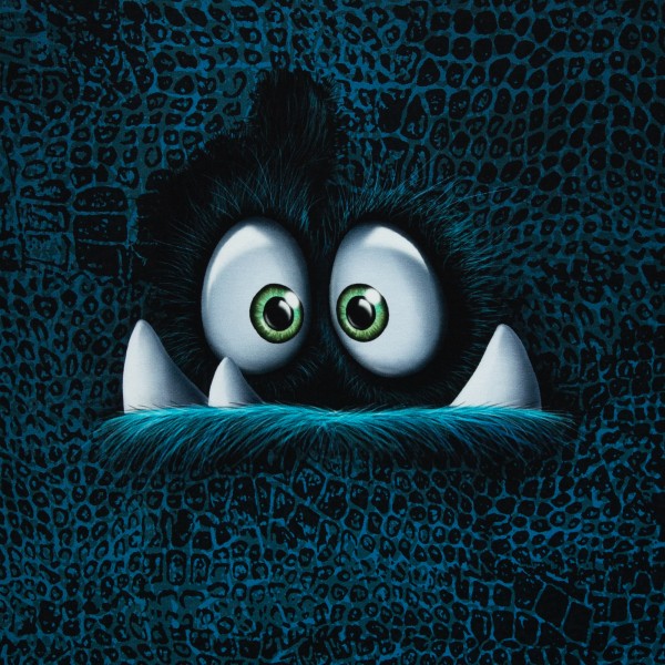 Swafing - Monsta by Thorsten Berger - petrol - French Terry