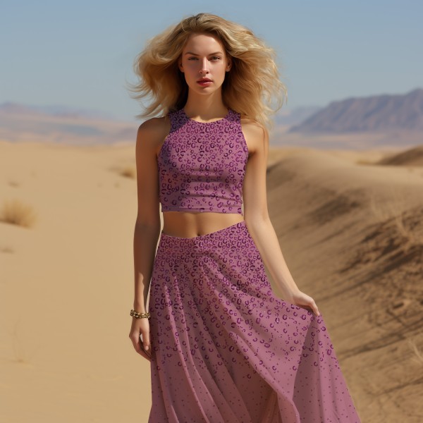 Eigenproduktion - Glamorous - Bordüre - softpink - Baumwolljersey