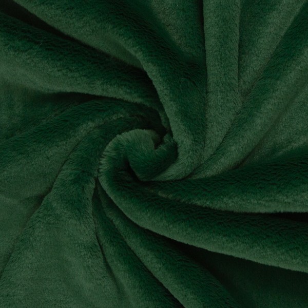 Kunstpelz - Helena - flaschengrün