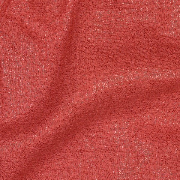 Glitzer-Musselin - Double Gauze - terra