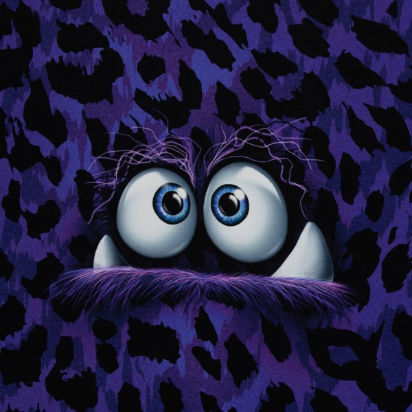 Swafing - Monsta by Thorsten Berger - blau - French Terry